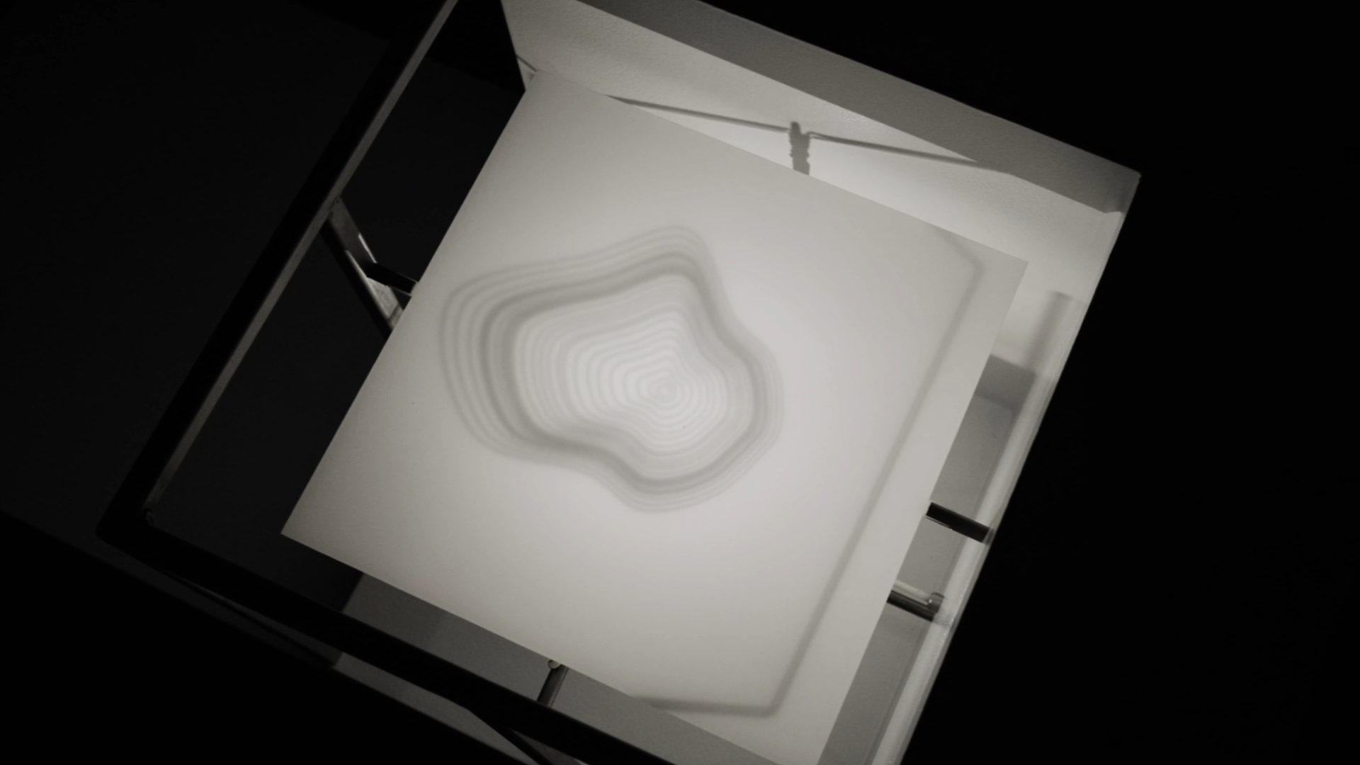 Projection of a generative data visualization