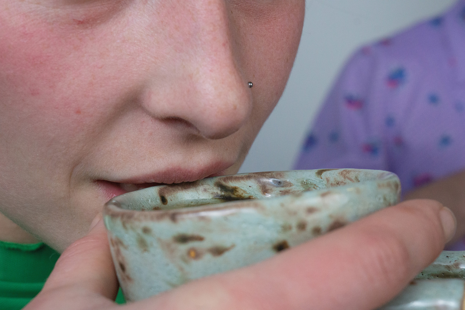 smelling, tasting, becoming with scoby