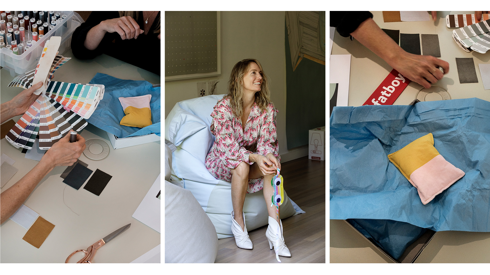 'A Pop Of Colour' - Carole Baijings for Fatboy