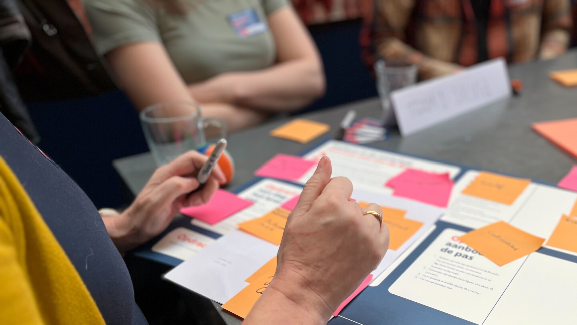 Picture of a session with partners and citizens
