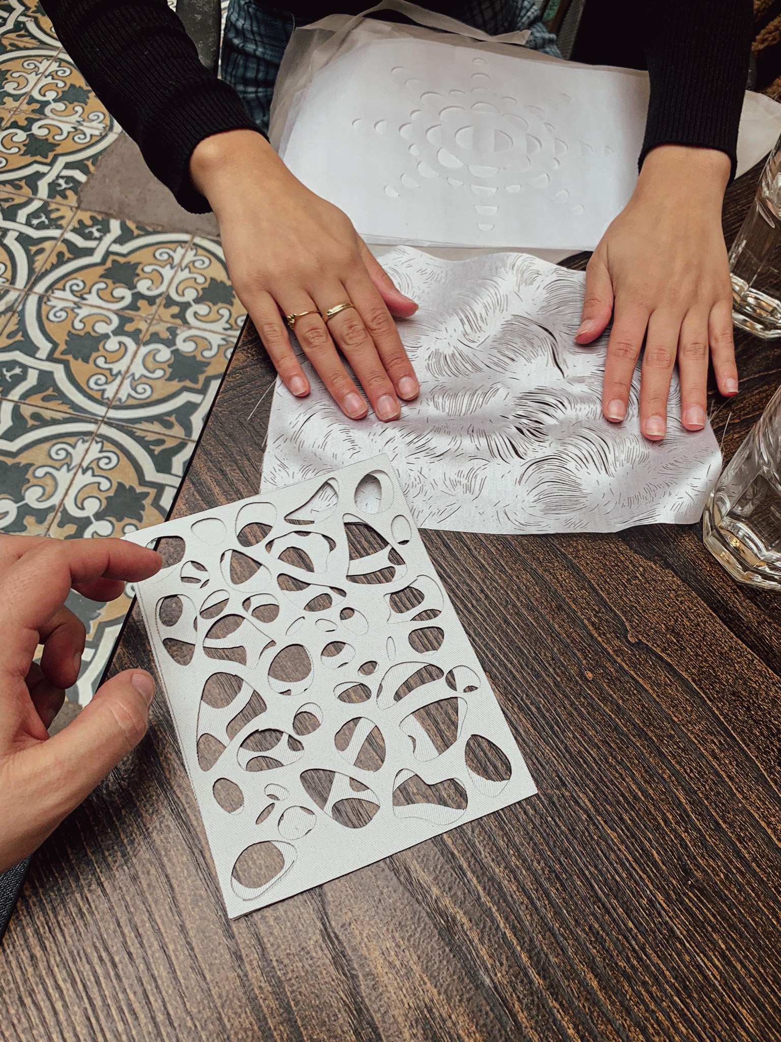 Exploration of haptic textiles