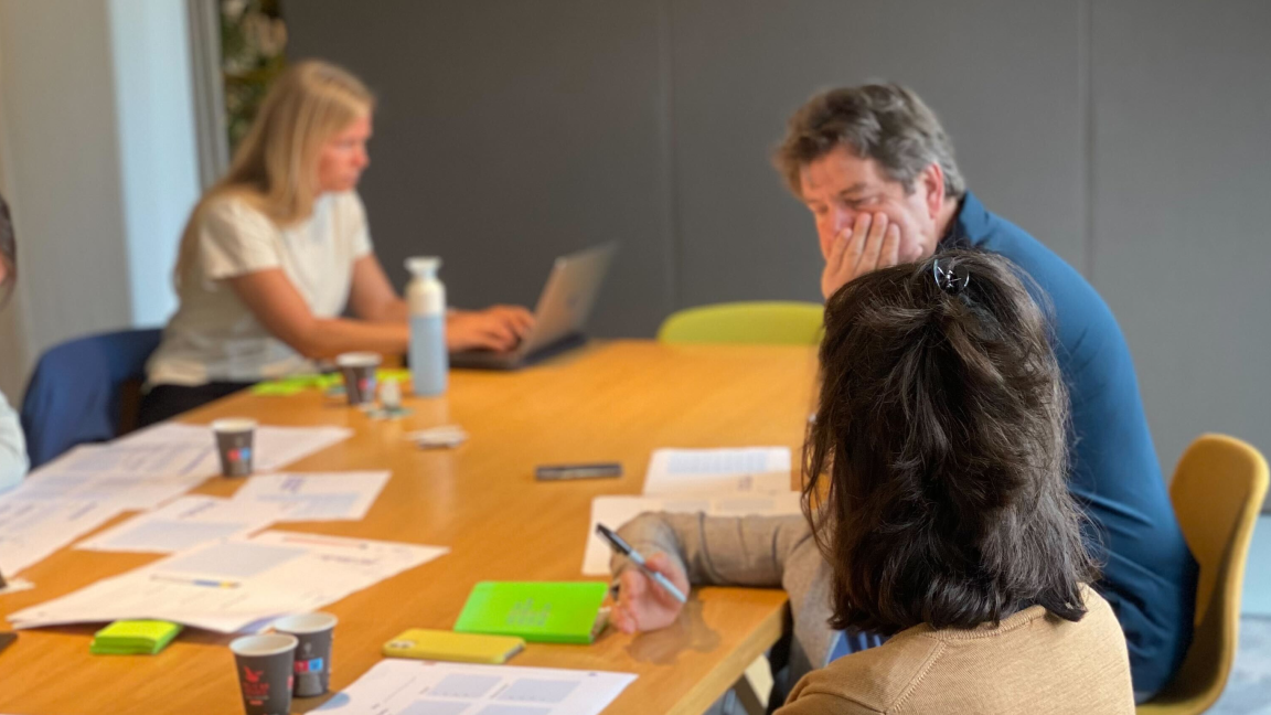 Picture of a session with business in Den Bosch