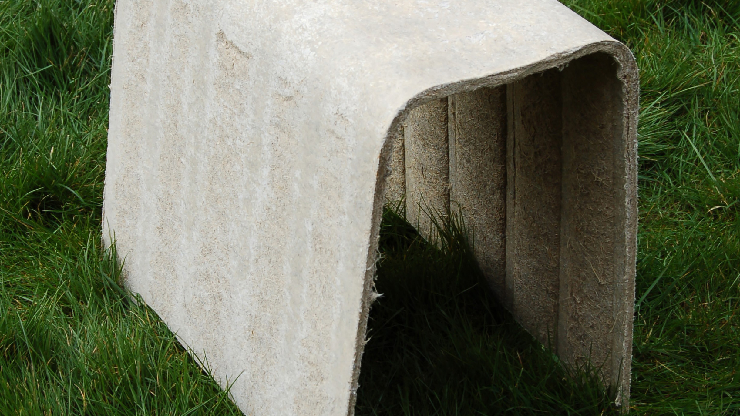 hempmag stool (hemp felt &amp; magnesium oxychloride)