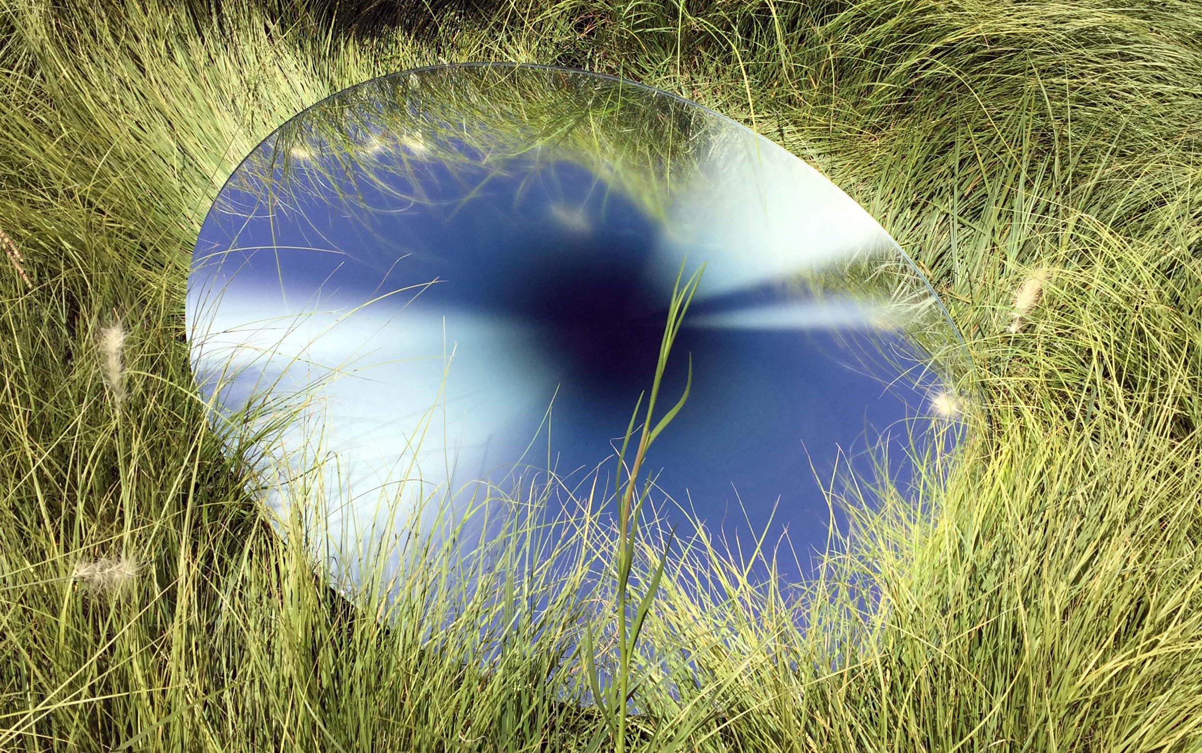 Absence - digital printing on mirror