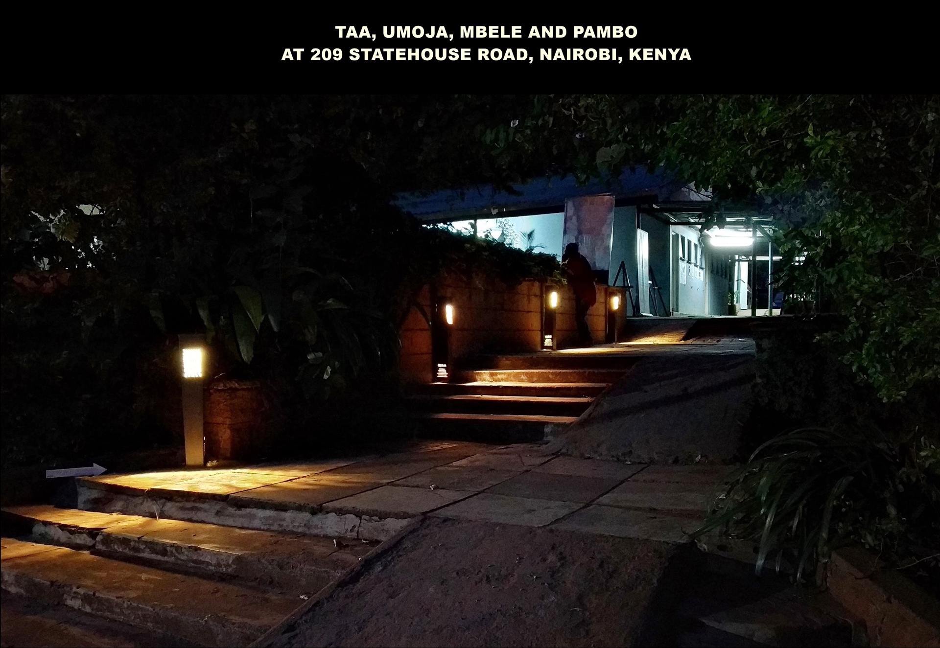 Kenyan Bollard Lights at the site 205 State Hs Rd