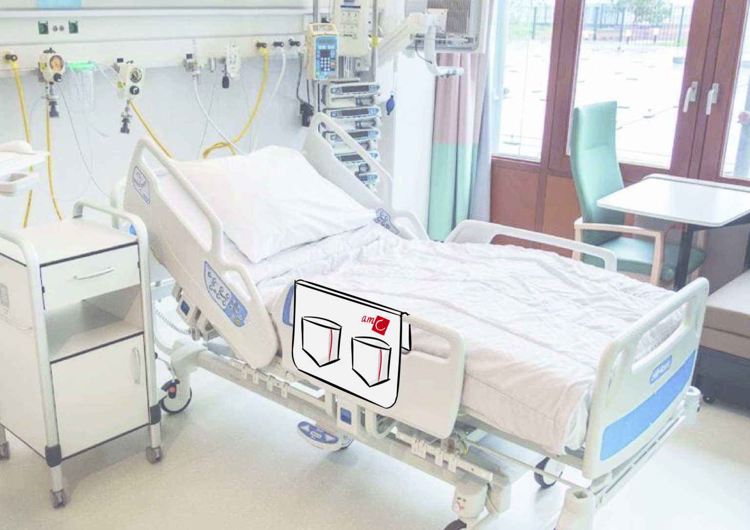 Concept sketch | Products for AUMC hospital