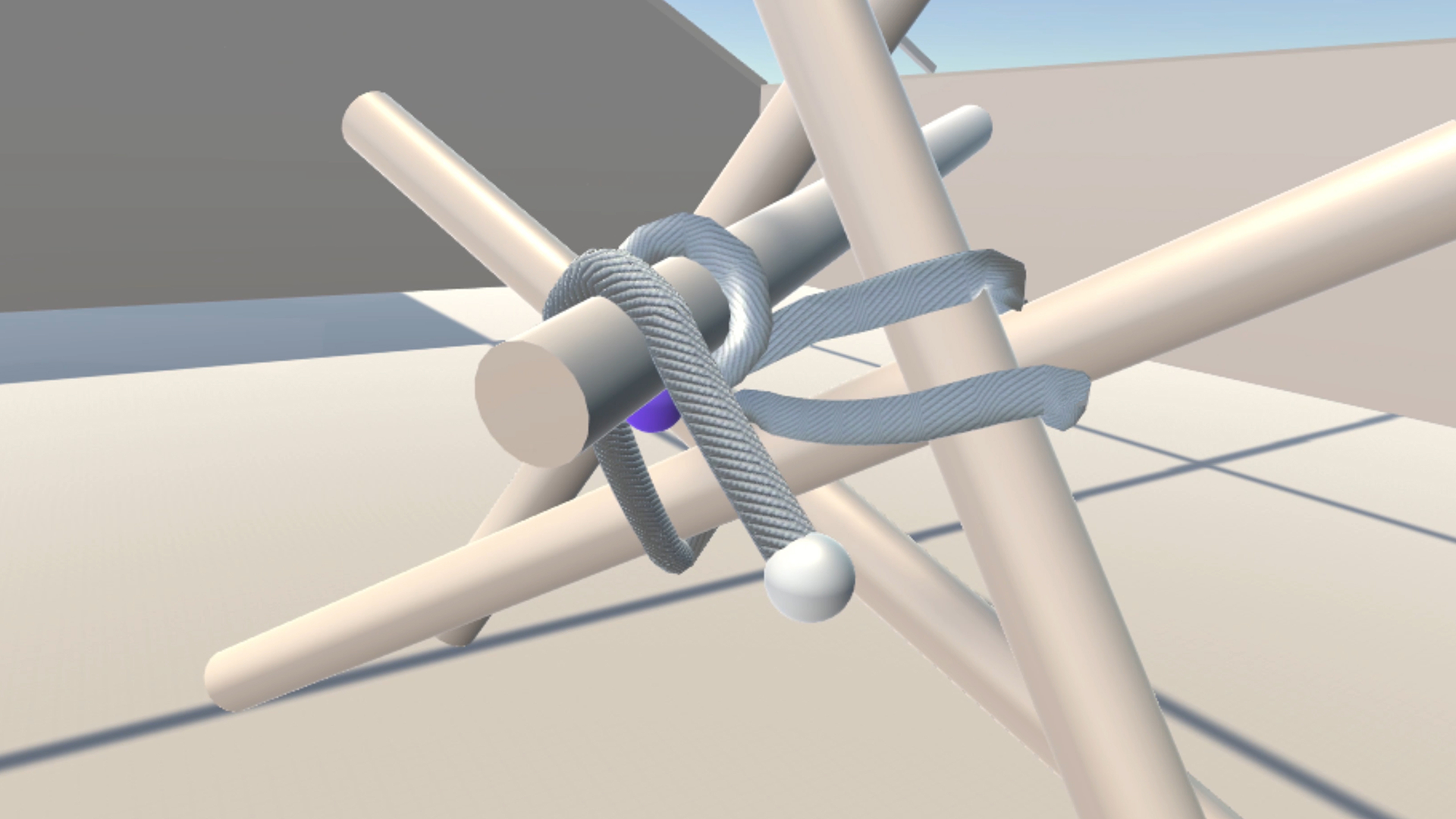 Virtual materials with recognizable properties