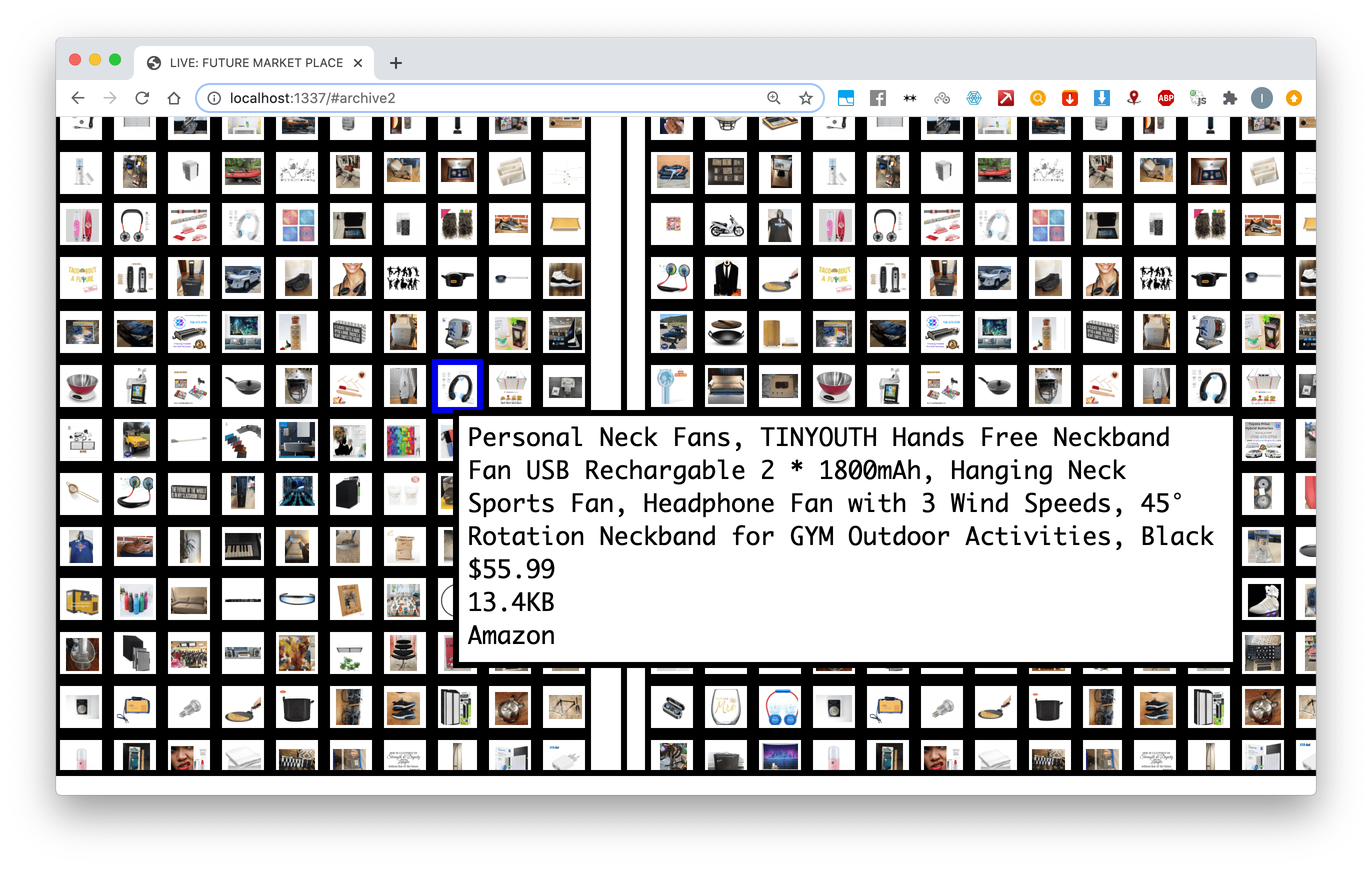 Archive of products labeled as future.