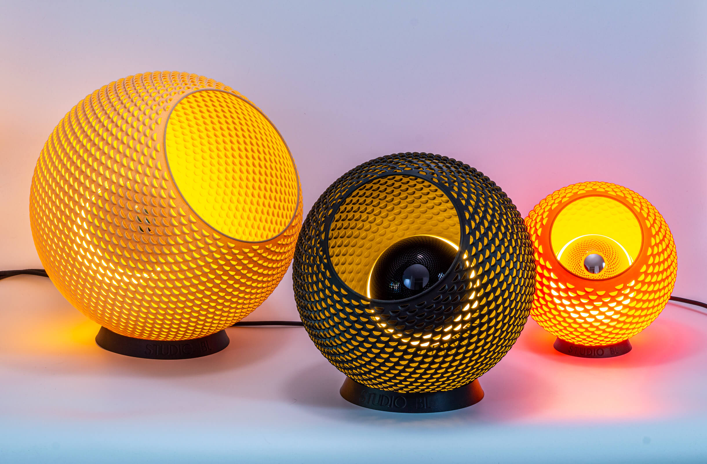 Baguio Table lamps Ø 35-28-21 cm