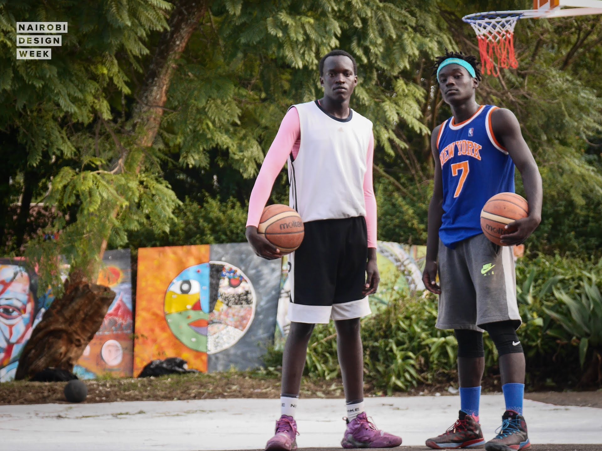 Basketballers trial run the court on launch day