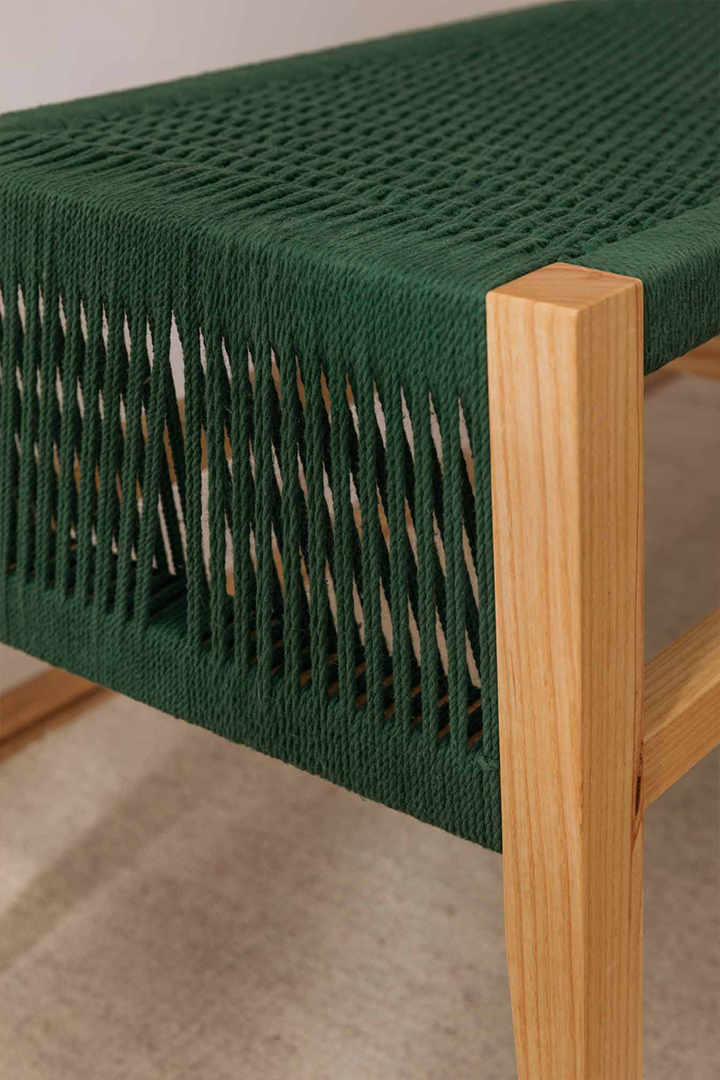 Bench 01 - Ash &amp; Moss - Detail
