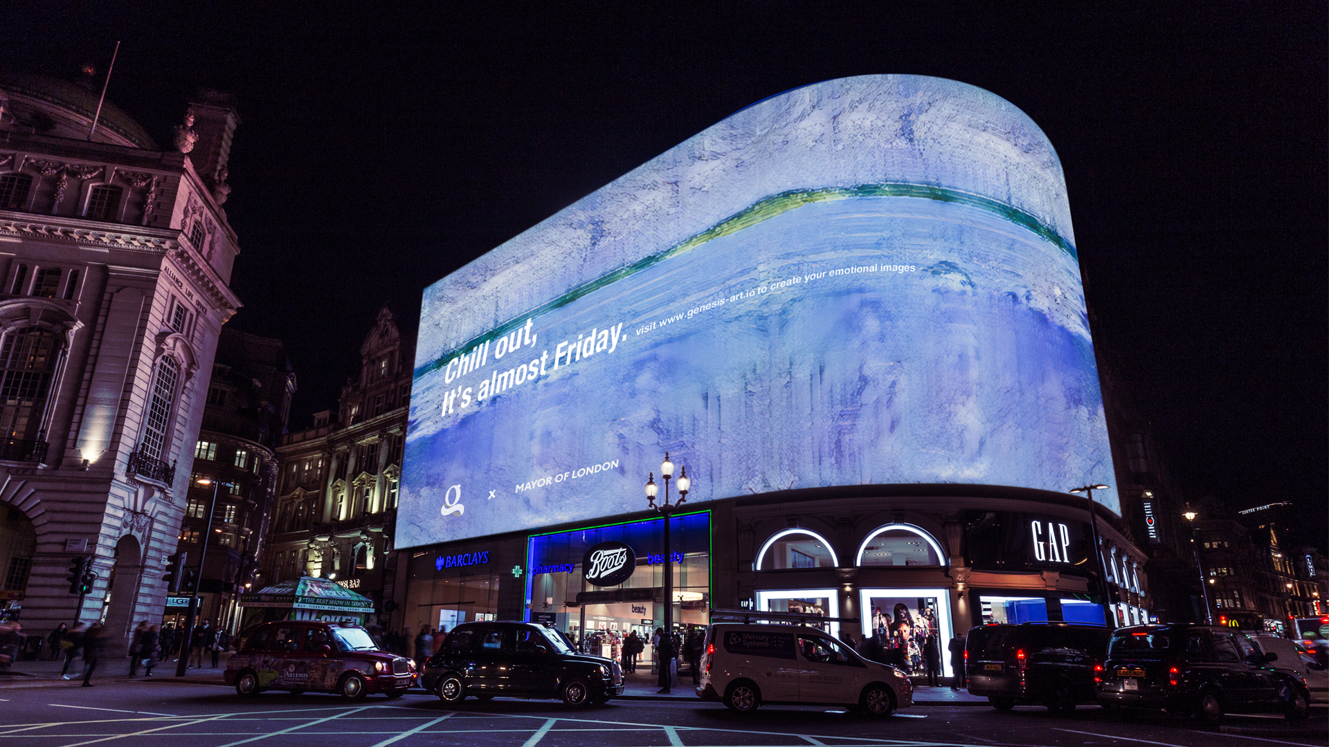 Using Genesis for interactive billboard content