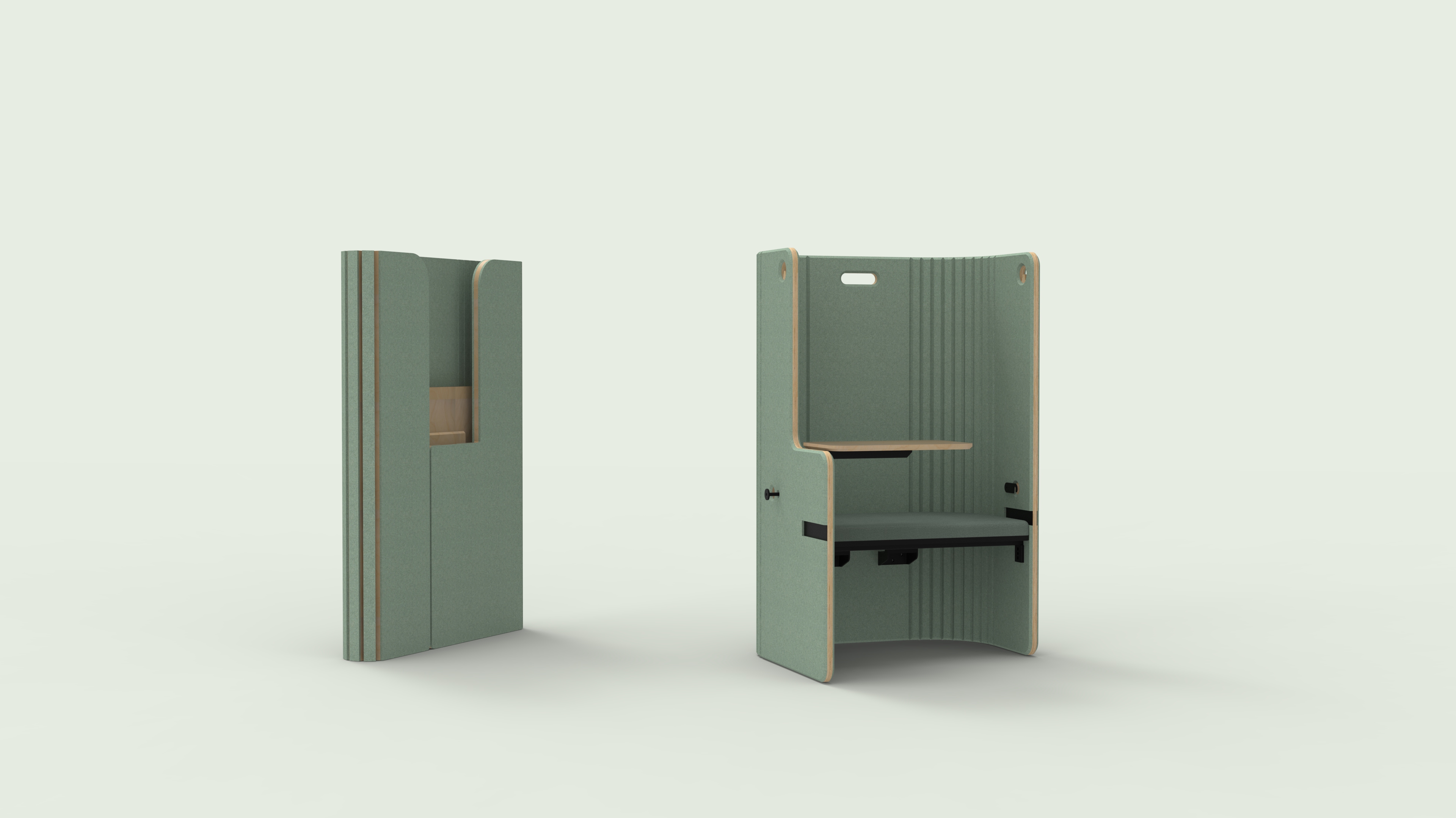 MONO - Study pod - foldable all-in-one workplace