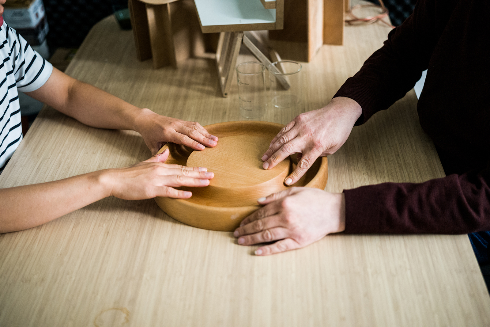 Touch is an alternative common language.