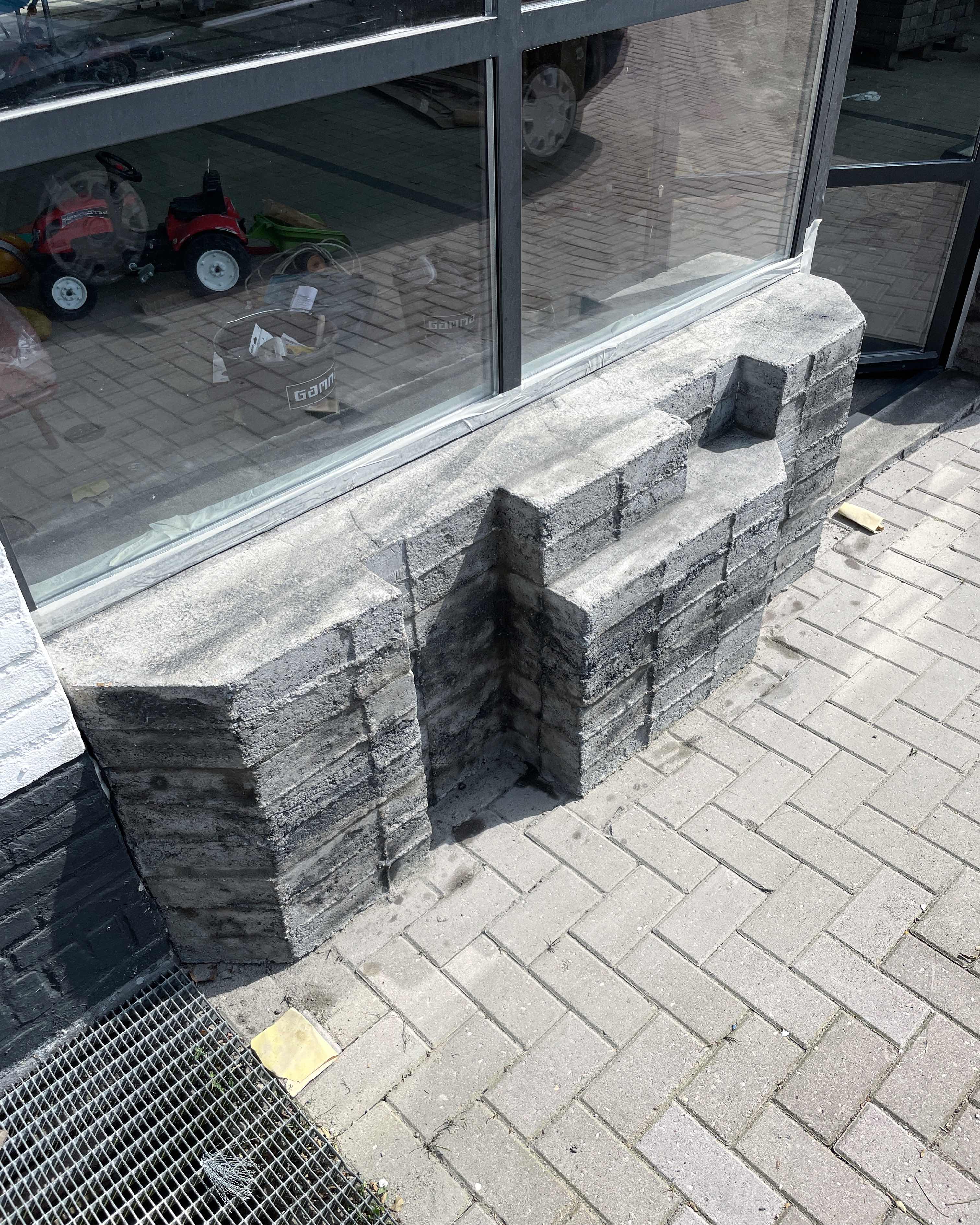 Brick Cast Plinth - WIP