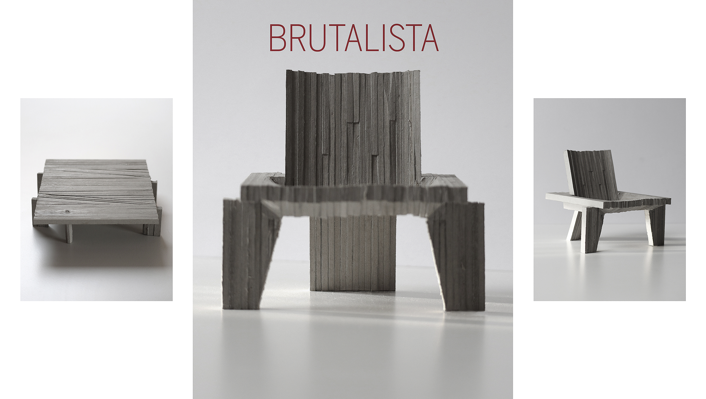 BRUTALISTA 01 &amp; 02 - scale models