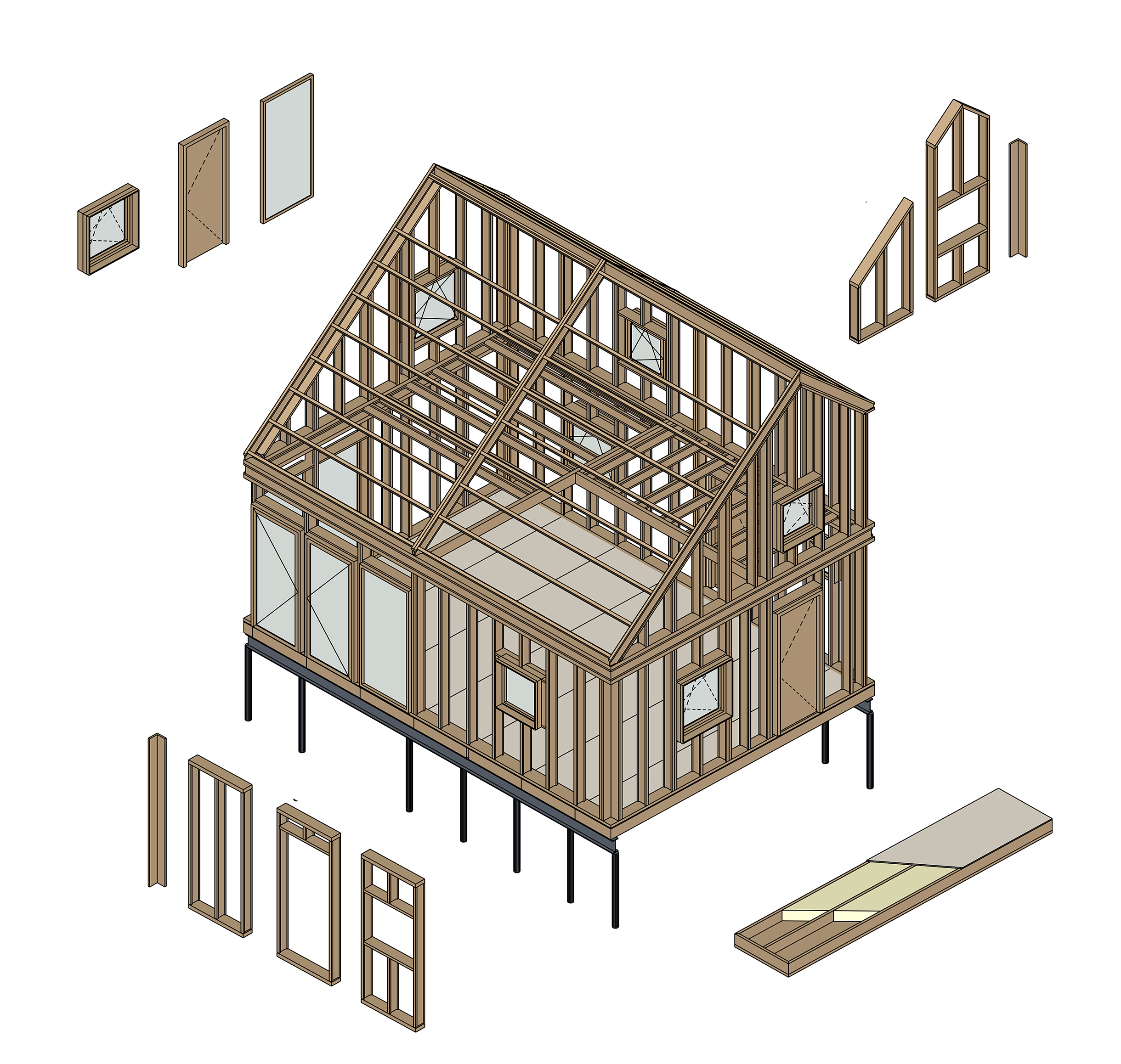 Building system elements