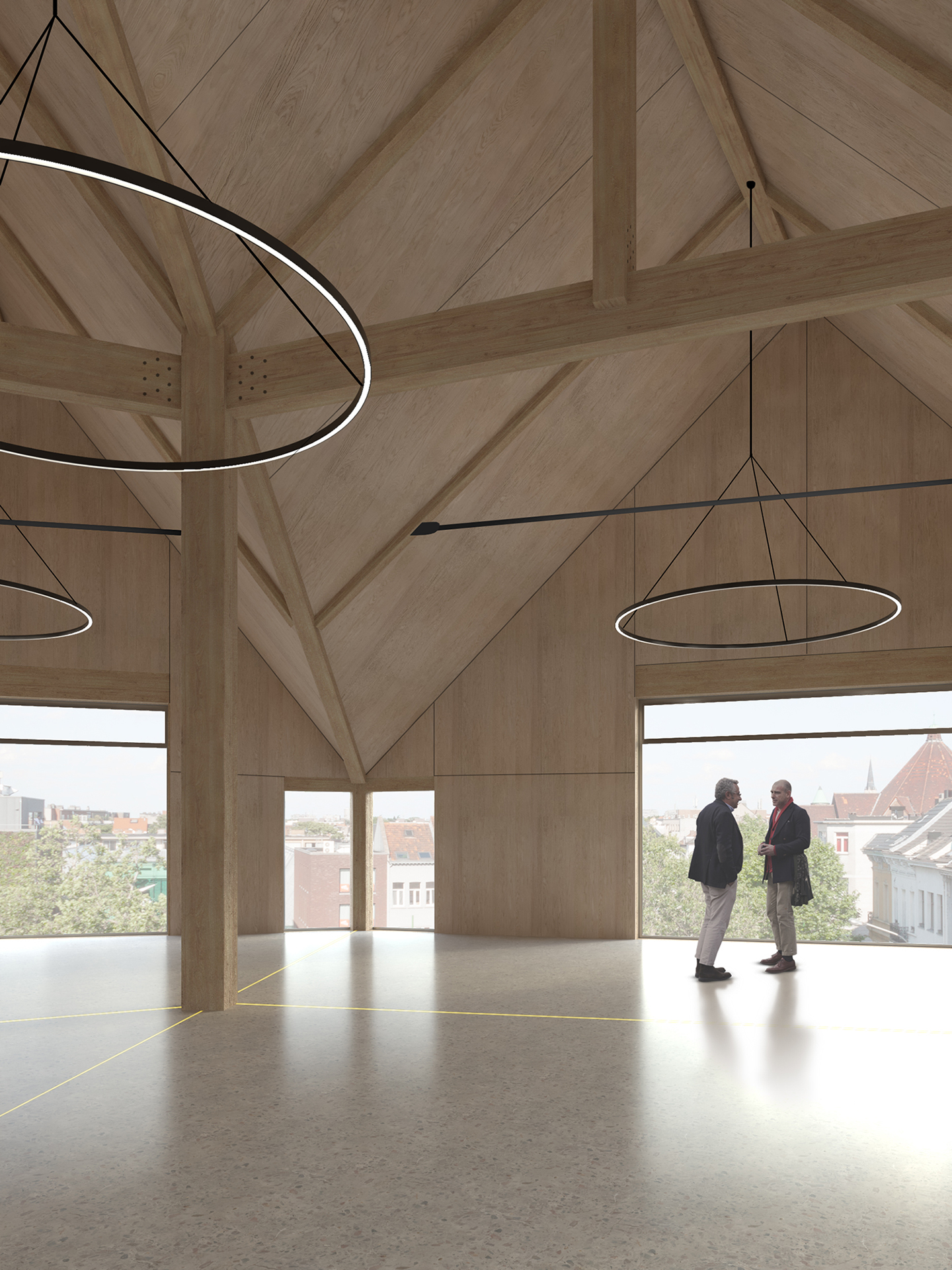 Burgerzaal in the morning
