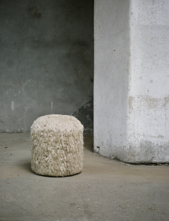 Flax Ottoman