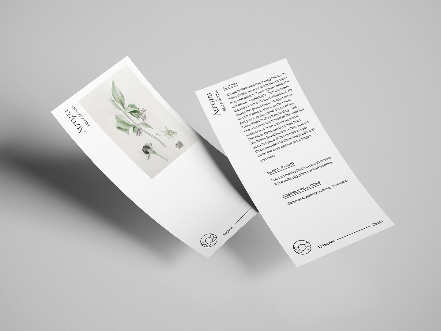 Information Cards
