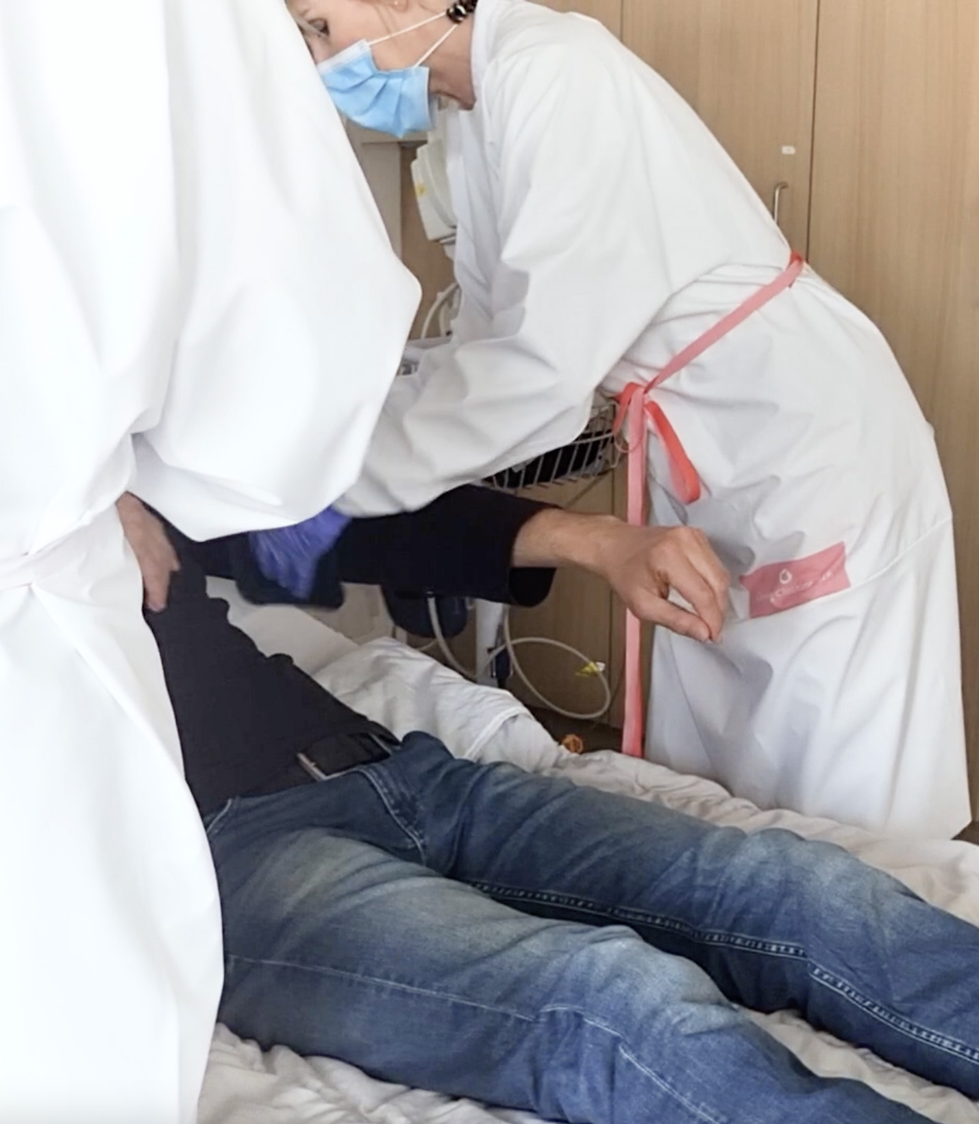Caring Clothing Tech in the hospital