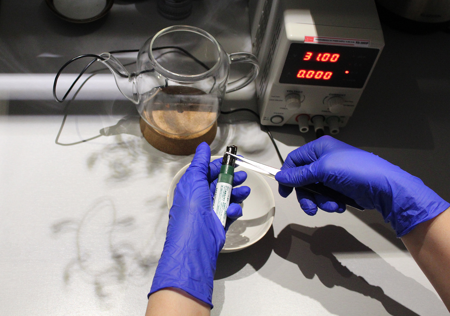 Extraction of test sample 01