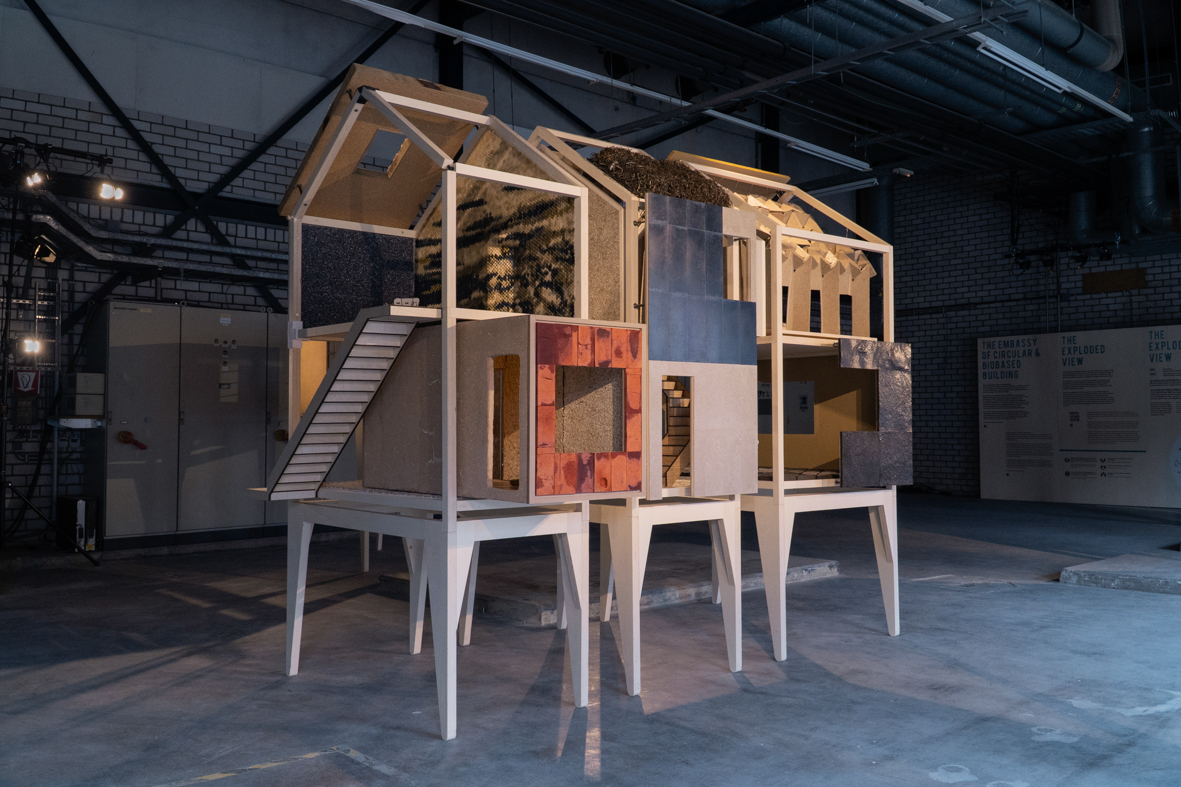 House made of biobased materials