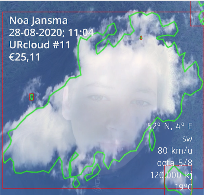 Certificate of a bought cloud