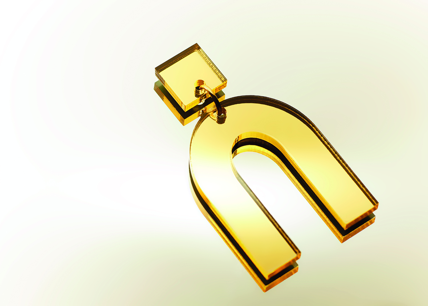 Style Cindy in gold mirror acrylic glass