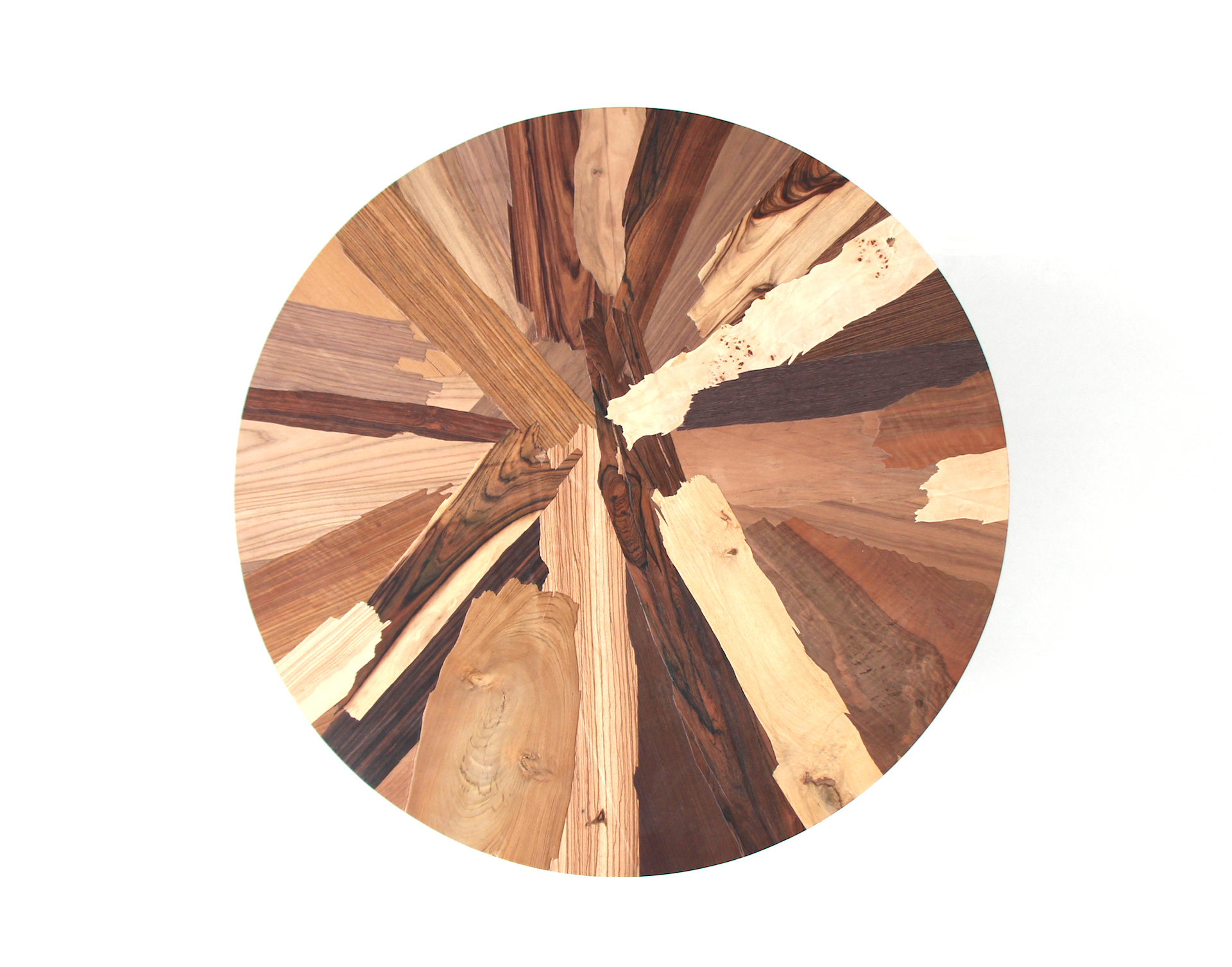 laminated coffee table top view