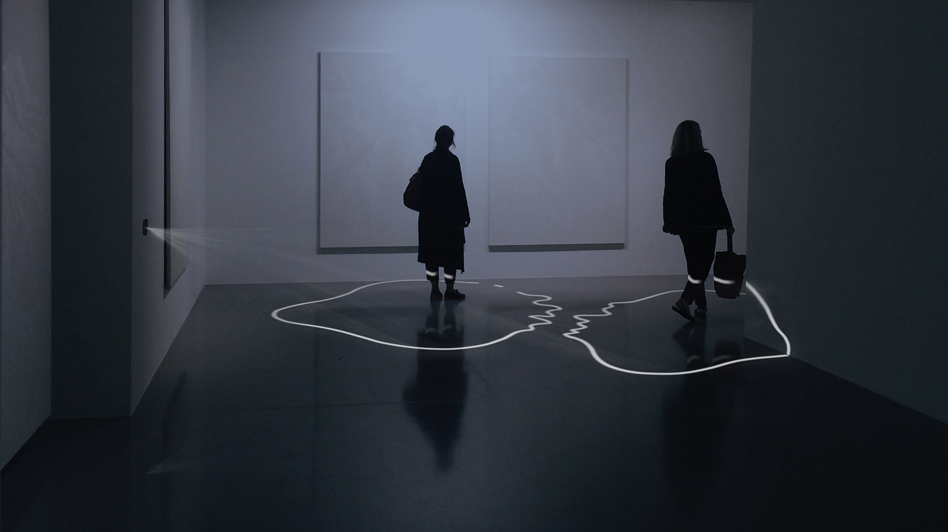 smart distancing system in museum