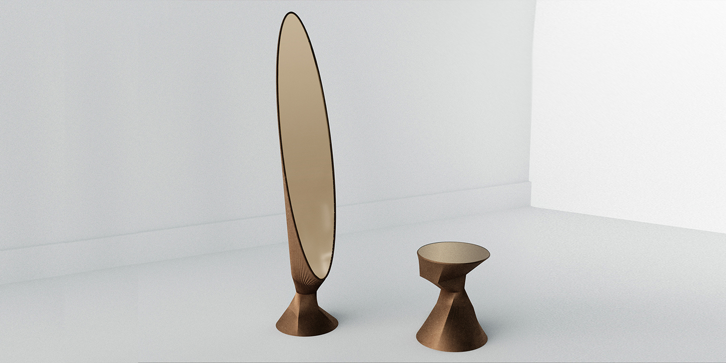 Bronze Edition of Sand in Motion by Rive Roshan