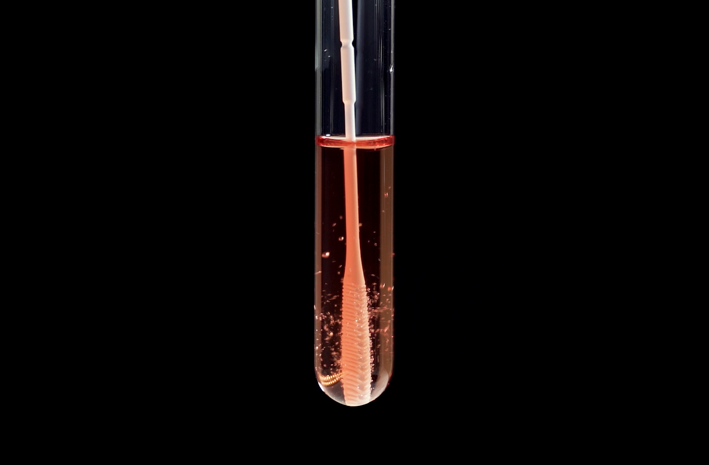 CRN_01 Swab in the middle of a Covid-19 test