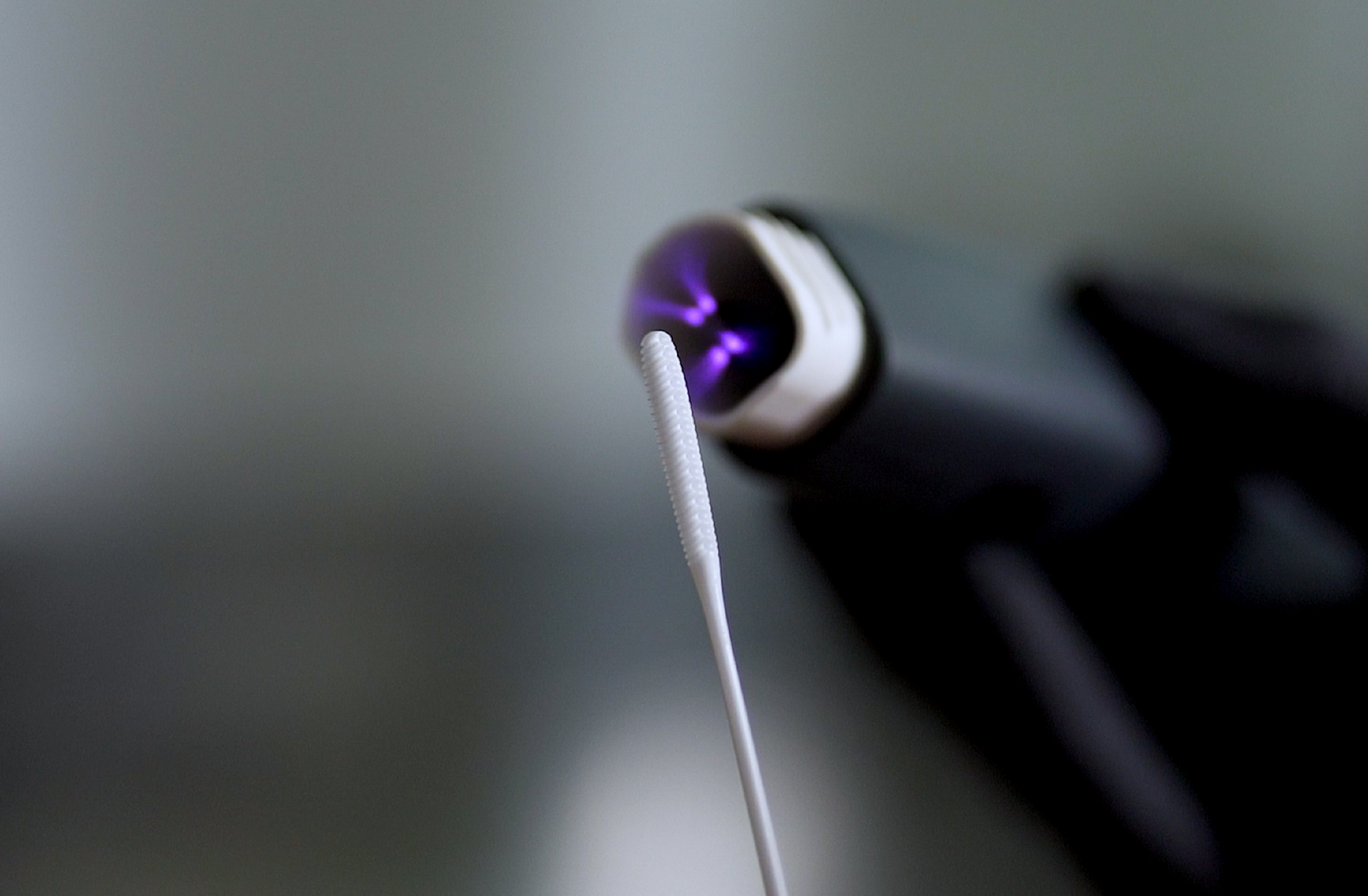 Plasma sterilization before diagnostic testing