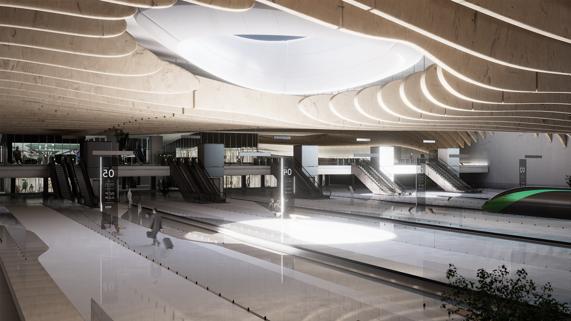 Hyperloop Station (lower platform)