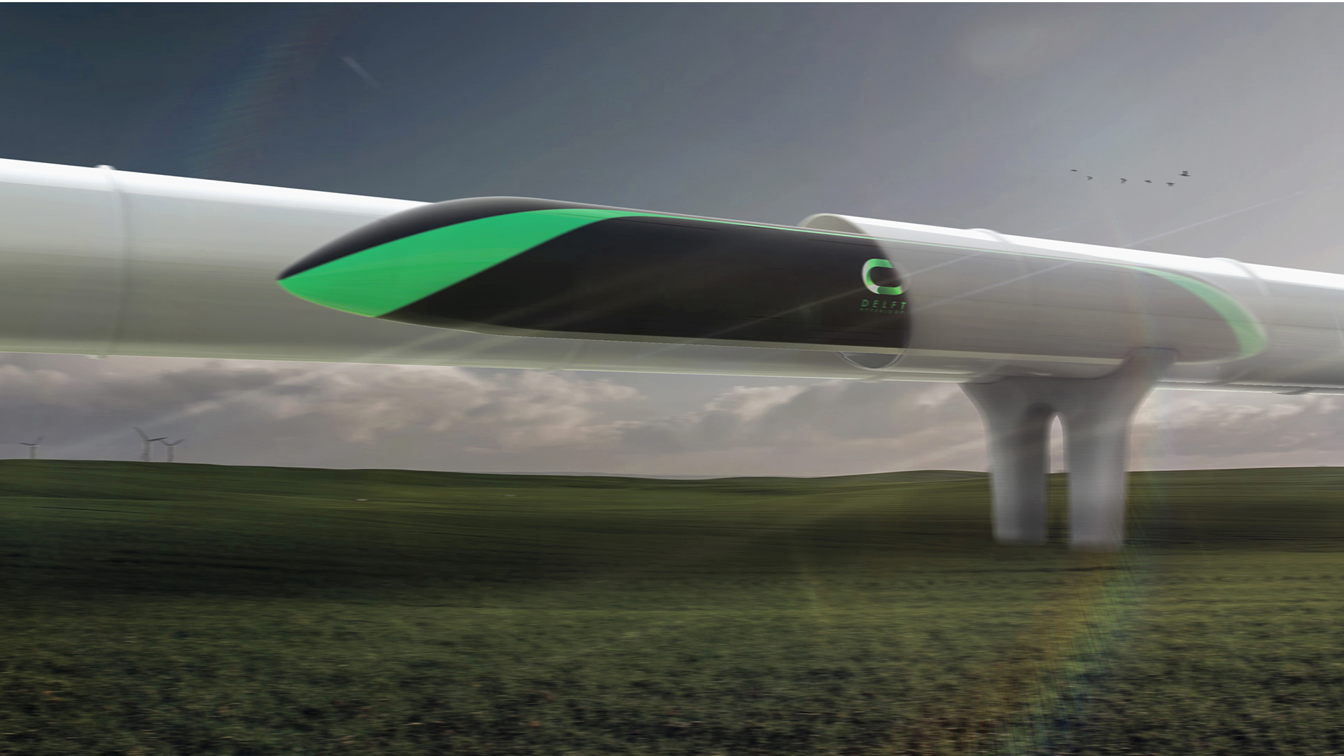Travelling Hyperloop