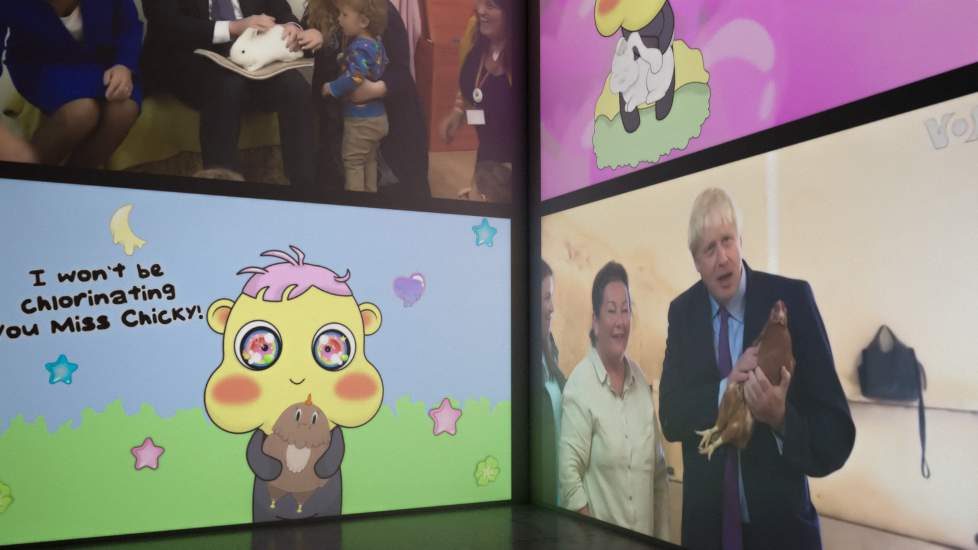 Cute Politics Video Wall