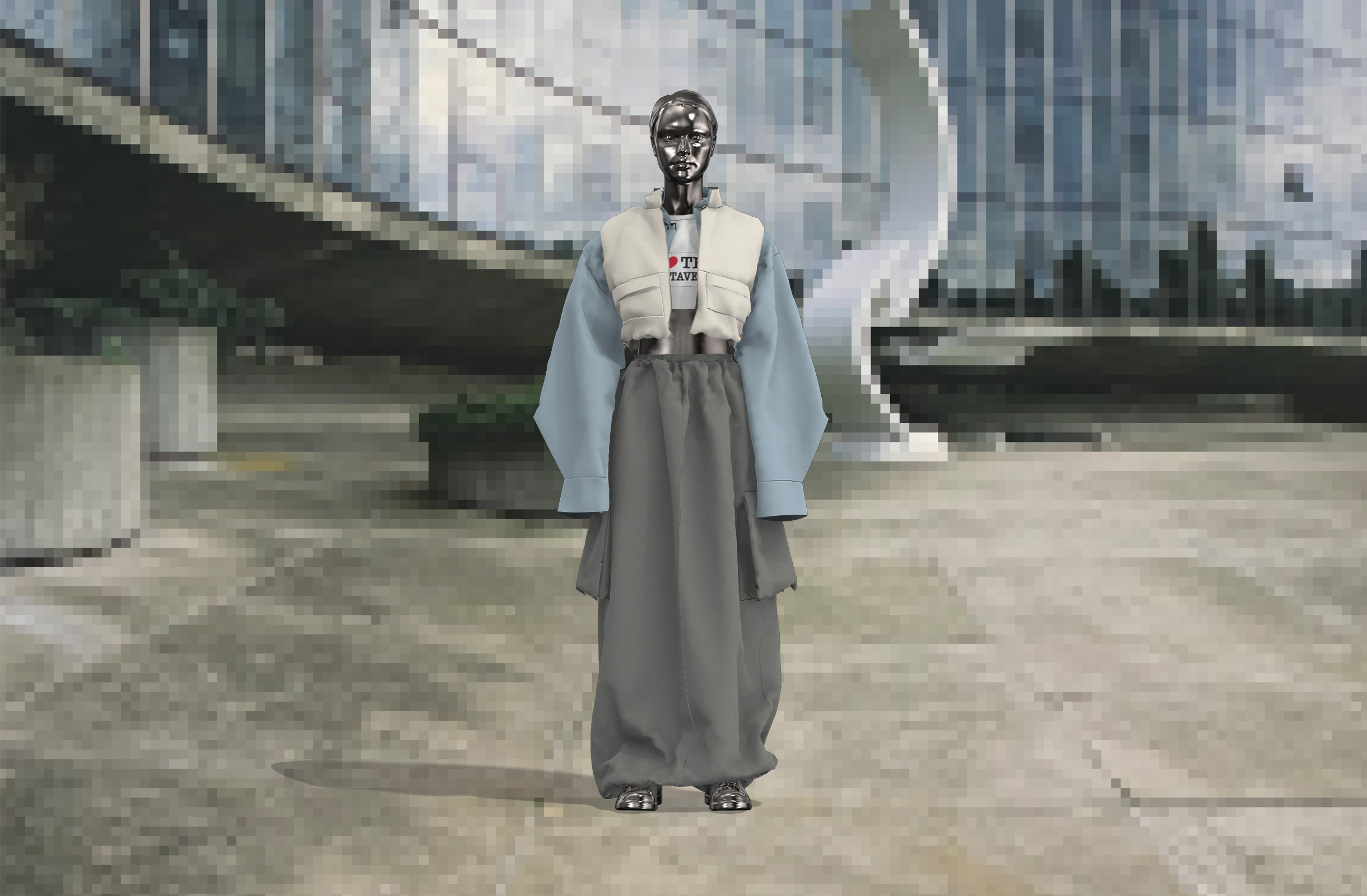Digital doubles - Look 1
