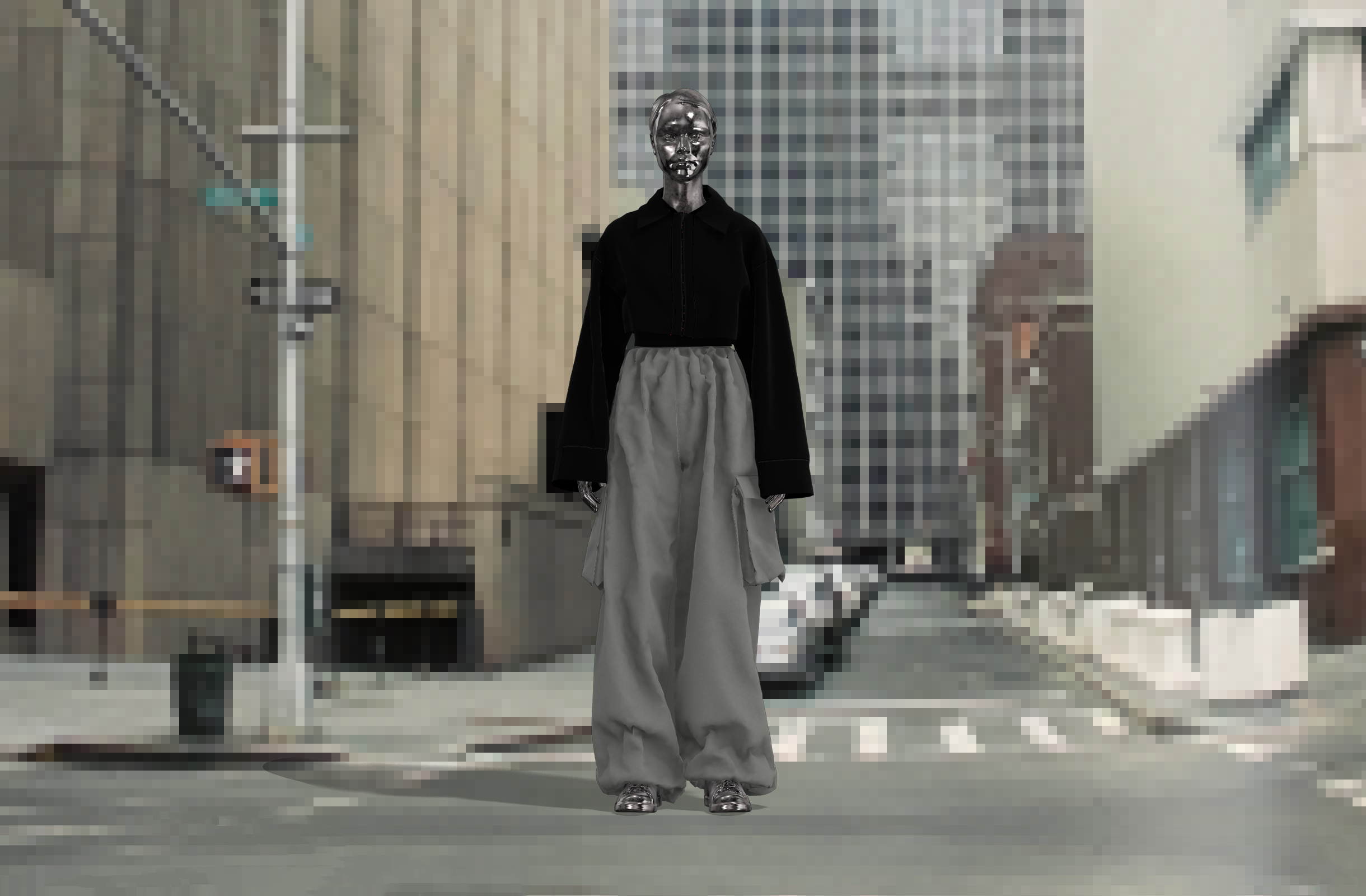 Digital doubles - Look 3
