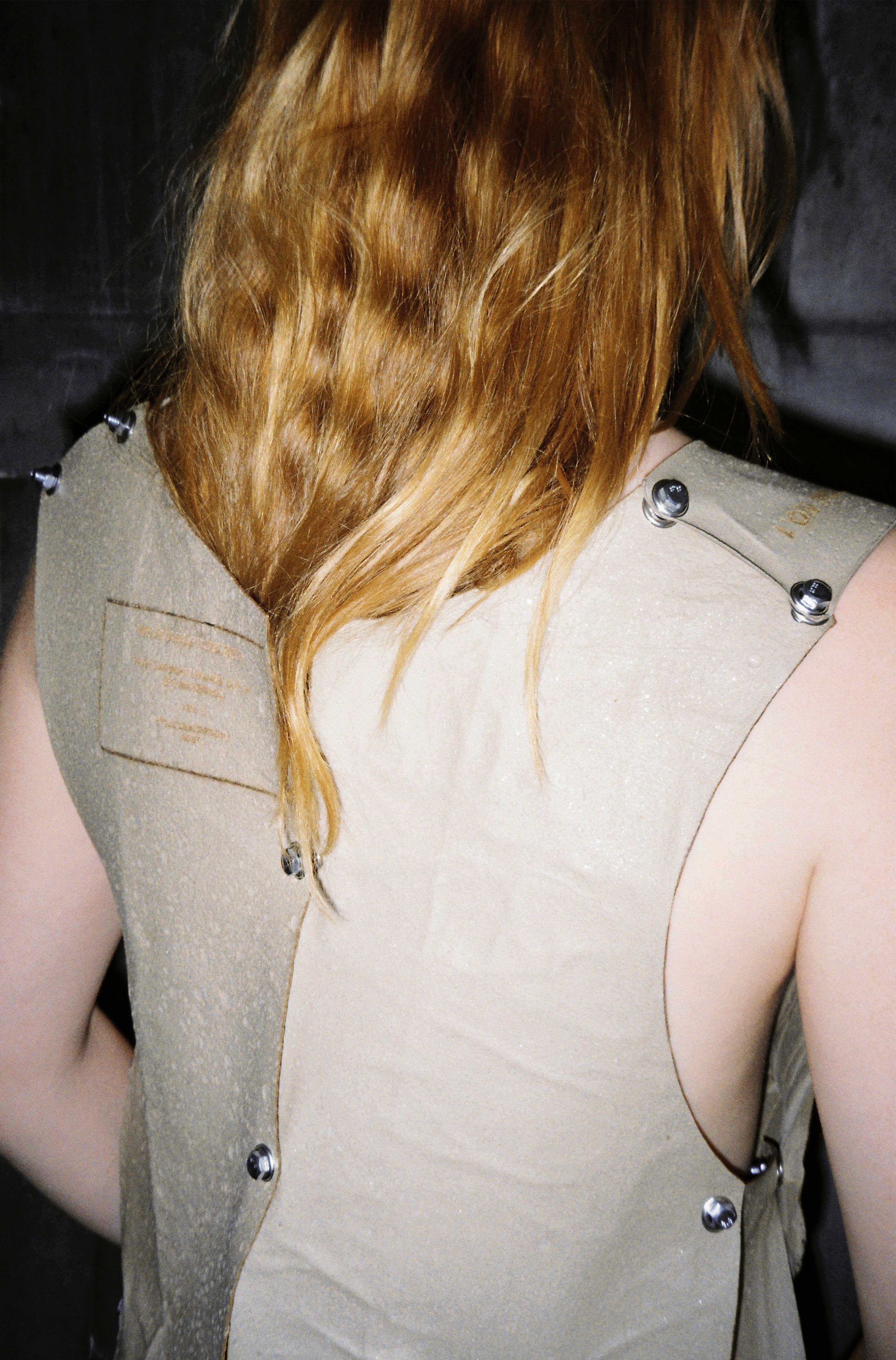 Wearable concrete - The gilet