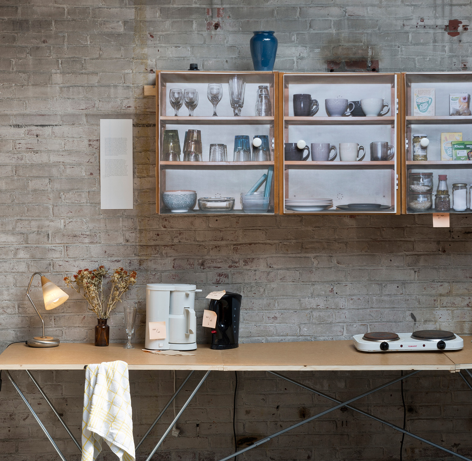 The cupboards