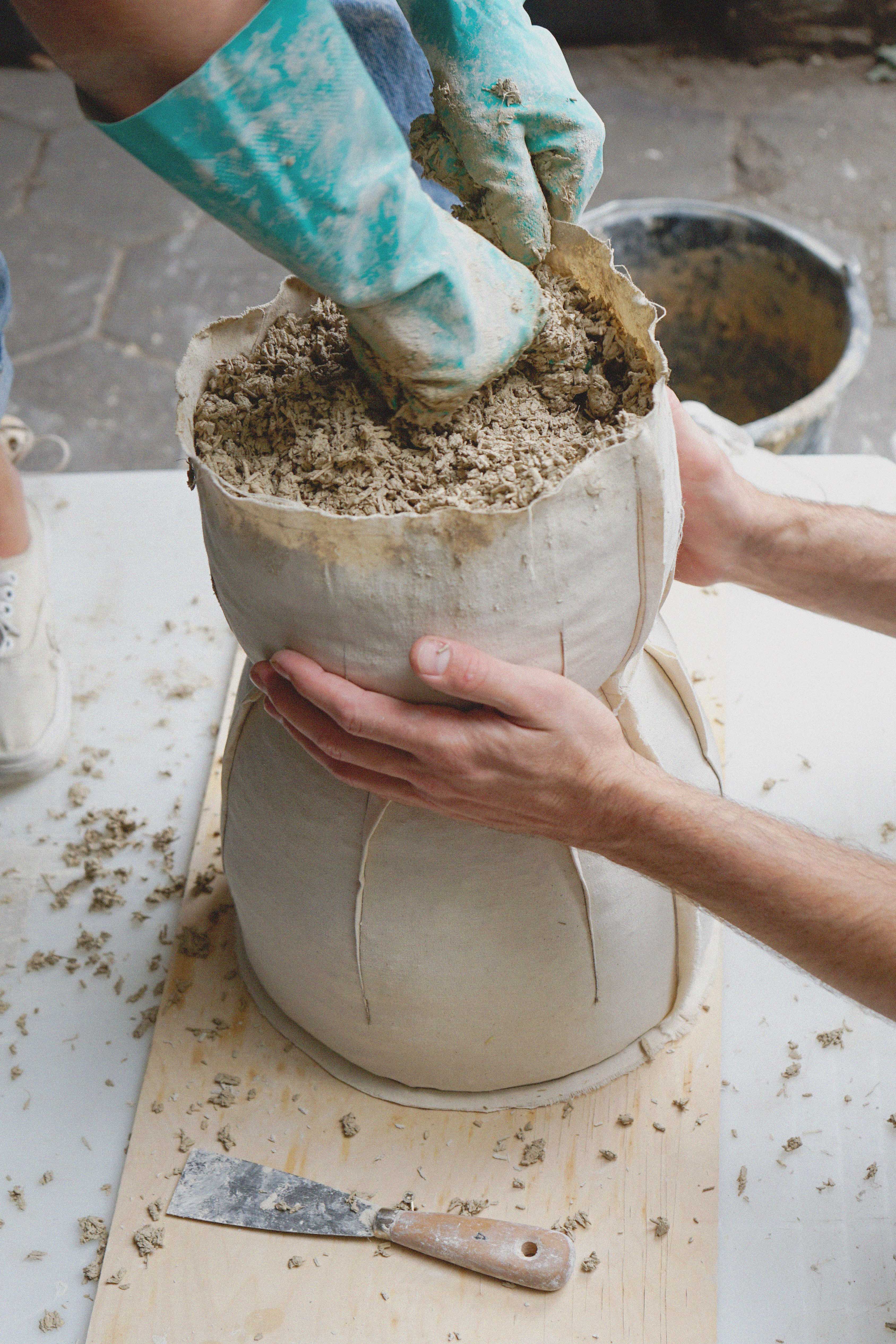 Hemp-it-yourself / casting process