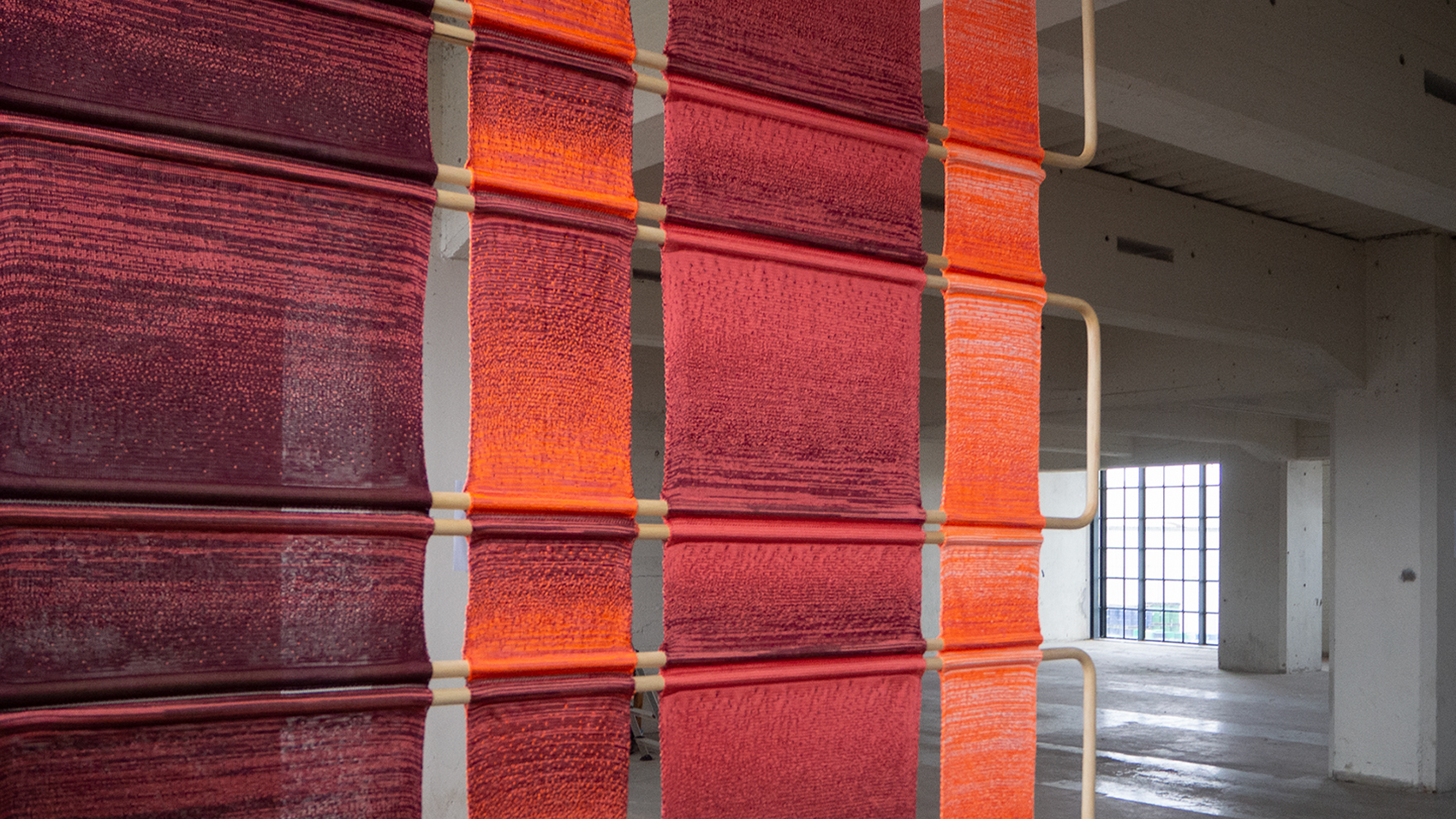 screen - rattan &amp; recycled p.e.t.
