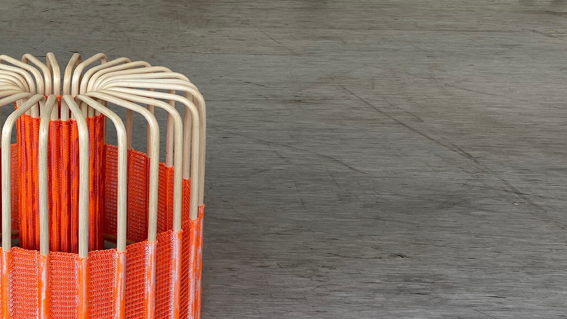 radius - rattan &amp; recycled p.e.t.
