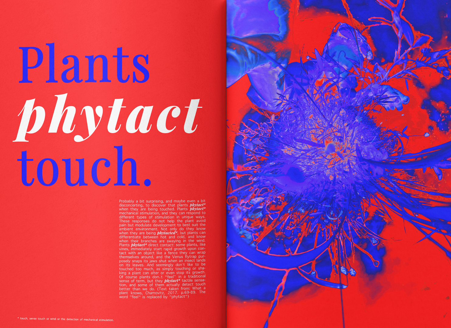 Plant stories, Talking plant sense