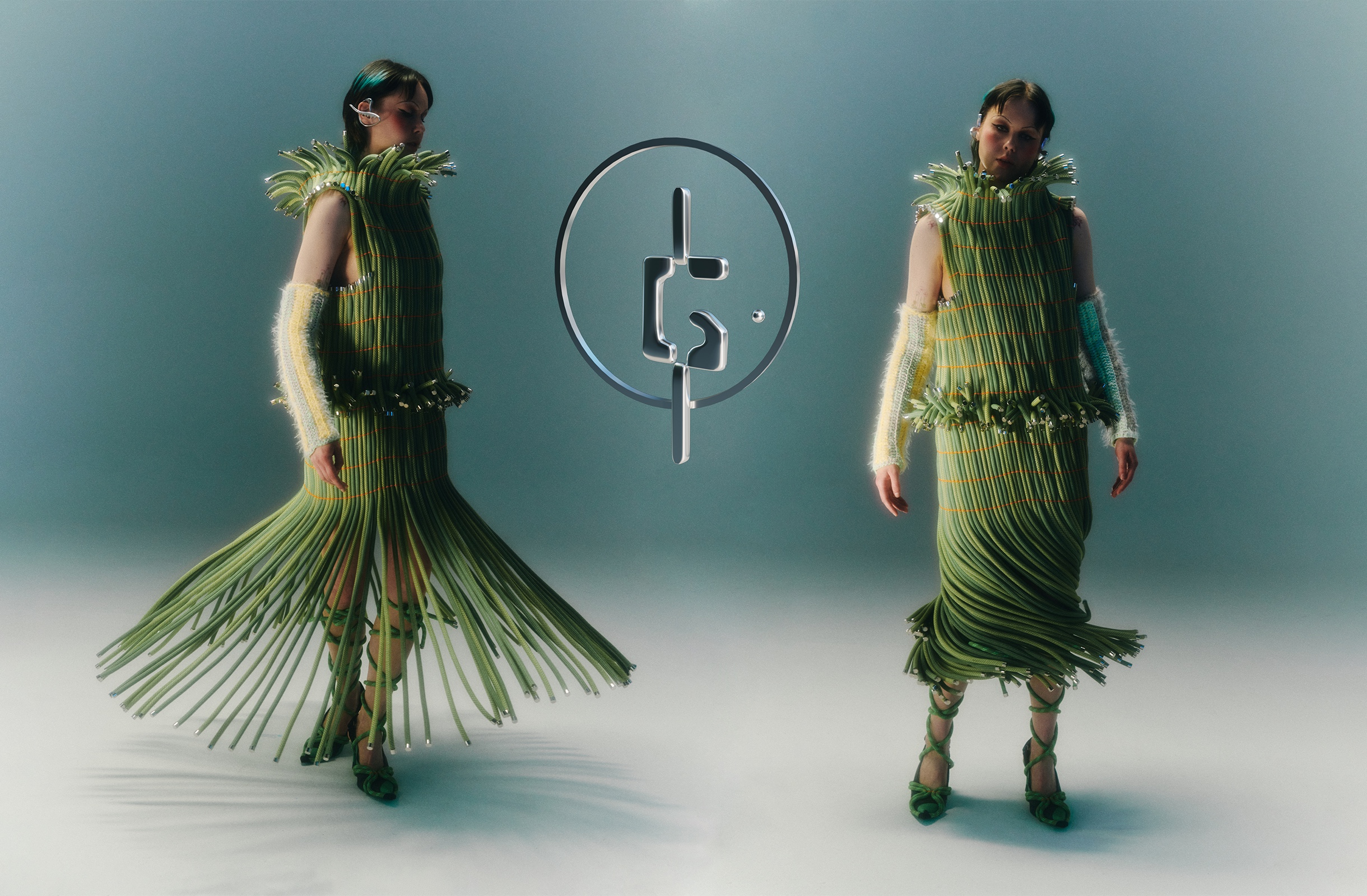 GLITCH — Vesper wearing Look 1