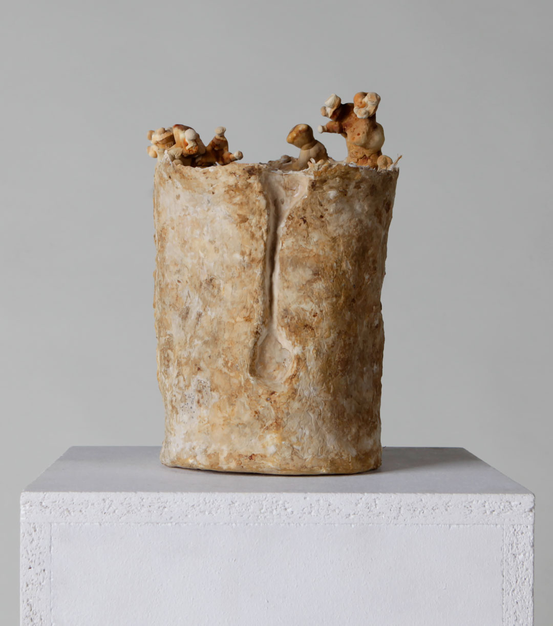 Mycelium Sculpture - The Tape Measure