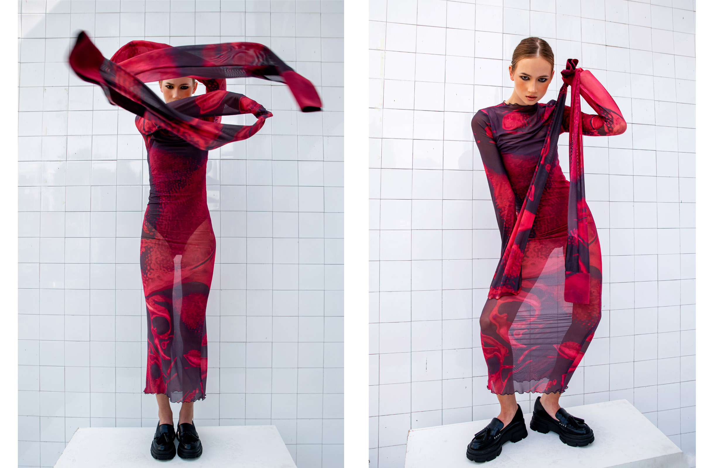 Look 5 co-created with A.I. -Real World