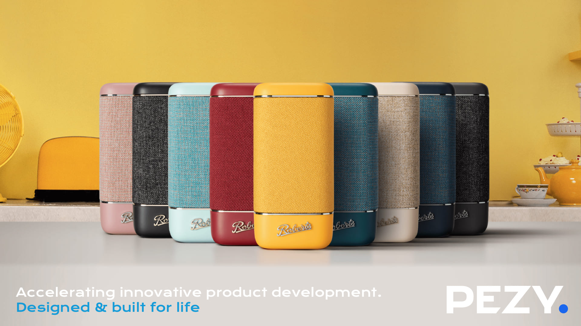 PEZY. Accelerating innovative product development. Designed &amp; built for life