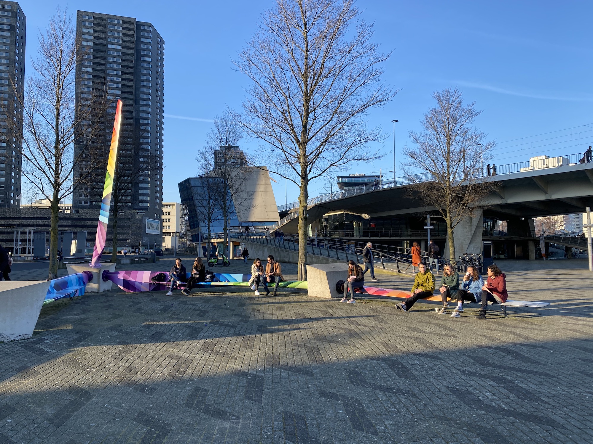 Blade Made, urban seating, Rewind Rotterdam